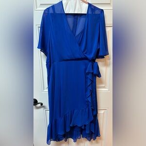 NWOT Calvin Klein wrap dress. Size 22.